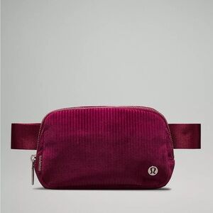 lululemon everywhere belt bag corduroy
